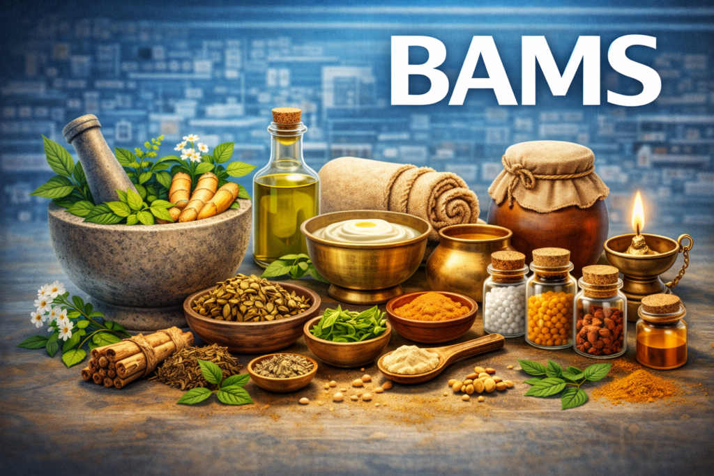 BAMS(Bachelor of Ayurvedic Medicine and Surgery)