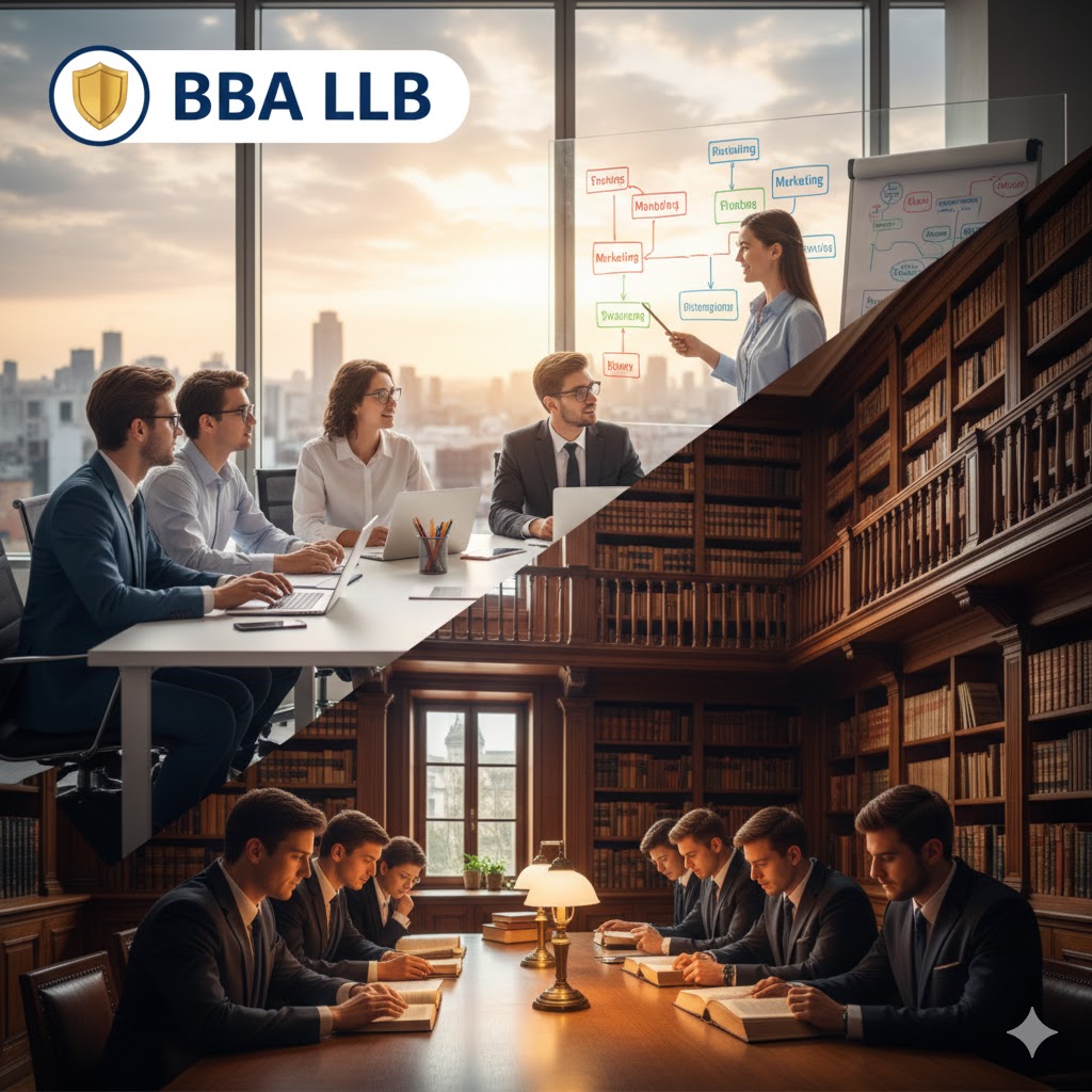 BBA LLB(Bachelor of Business Administration + Bachelor of Laws)