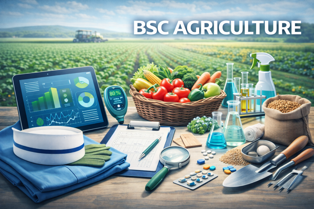 B.SC Agriculture (Bachelor of Science in Agriculture)