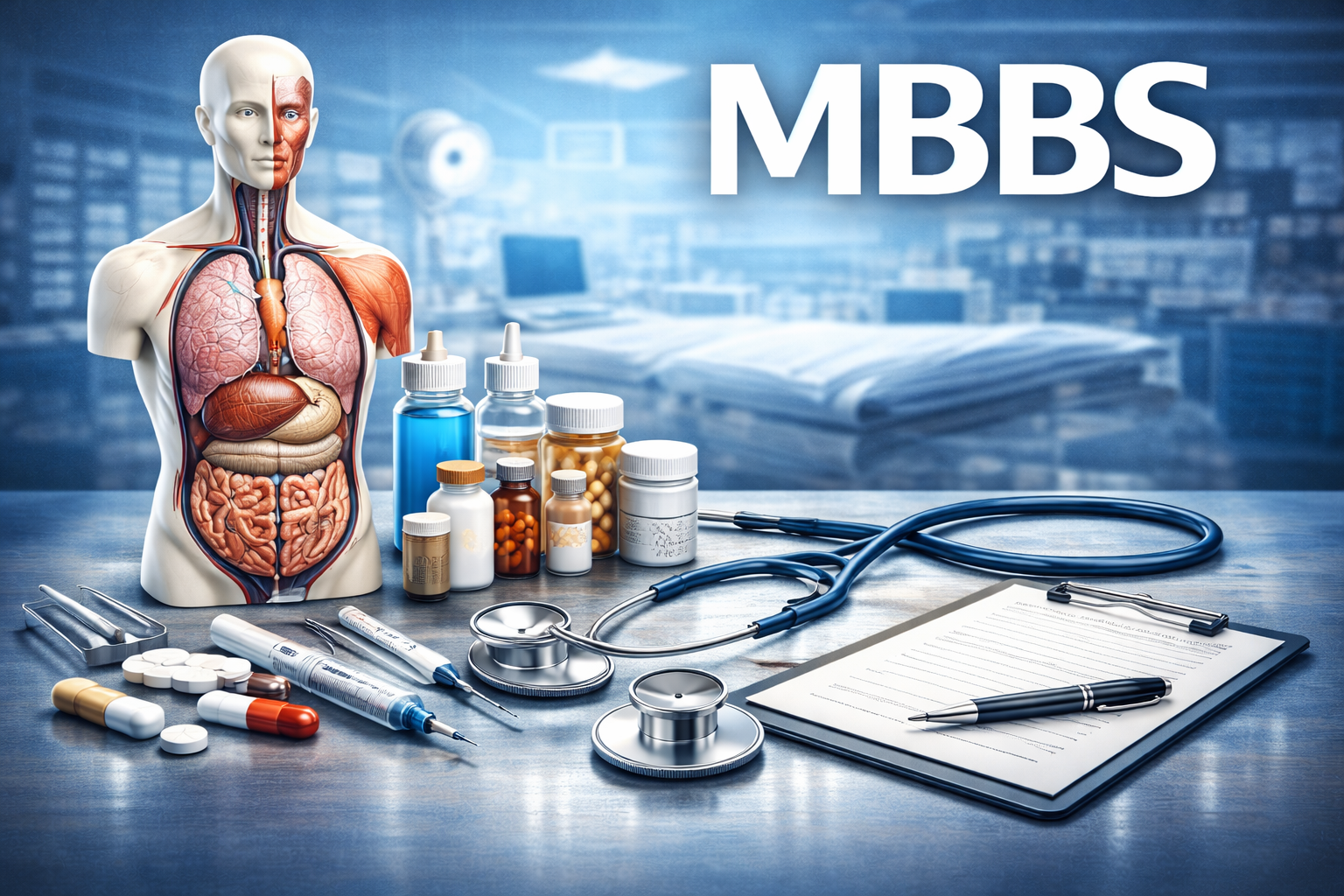 MBBS(Bachelor of Medicine and Bachelor of Surgery)